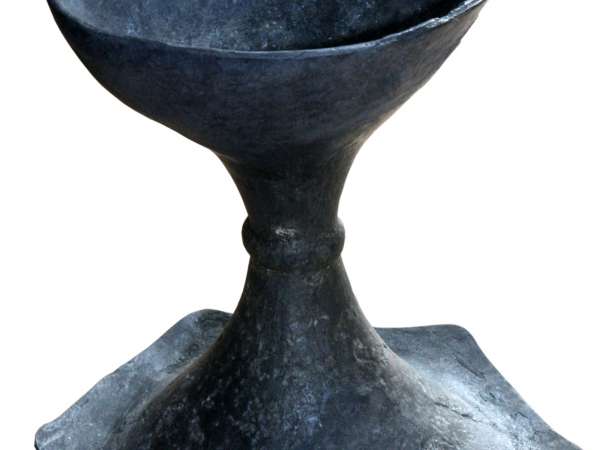 Pewter chalice