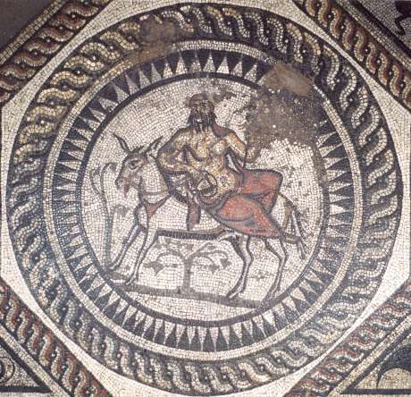 Image of Seasons Mosaic-Silenus