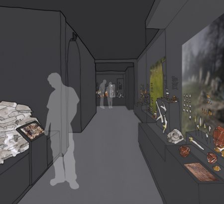 Artists impression of new gallery design
