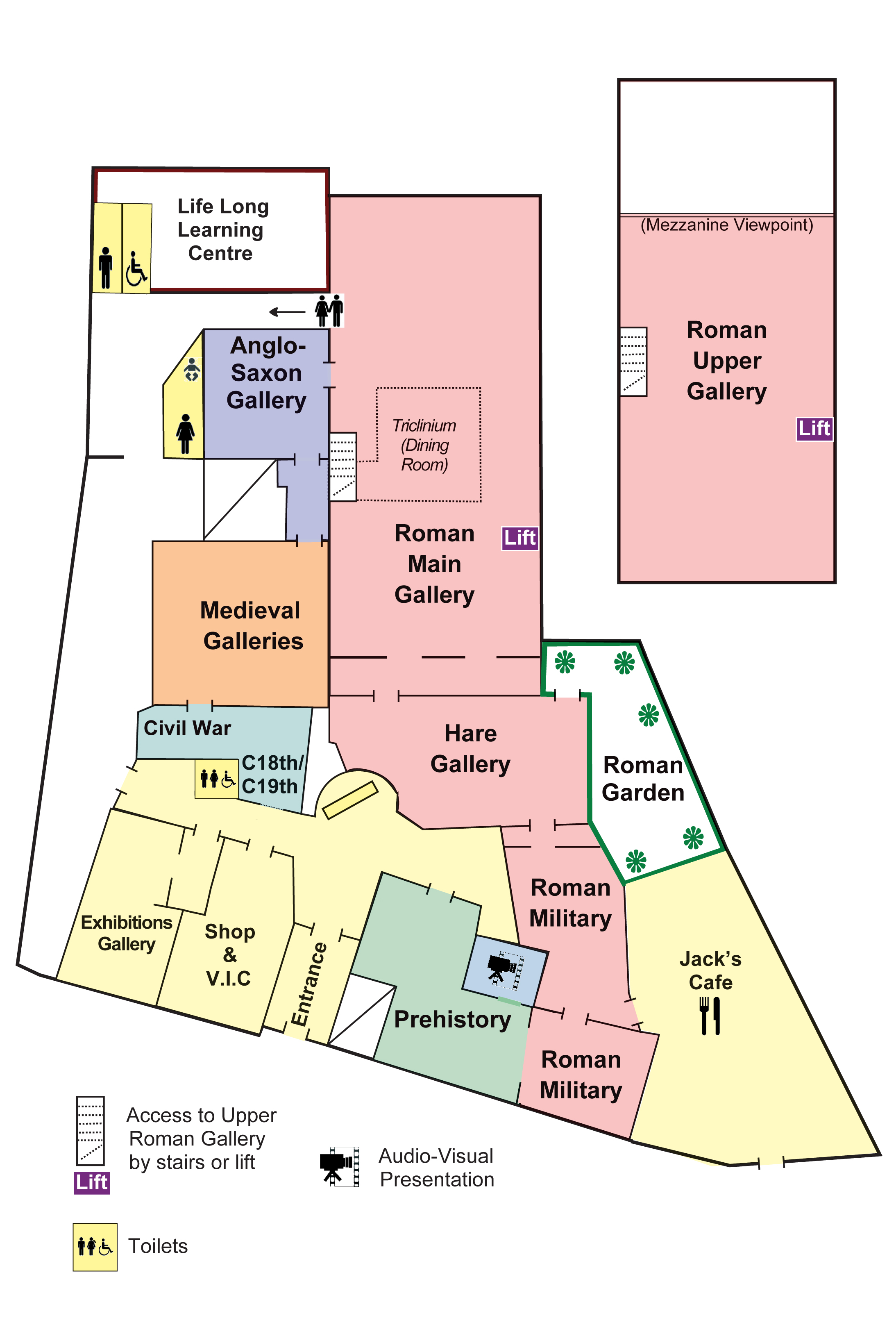 Floor Plan Of Museum