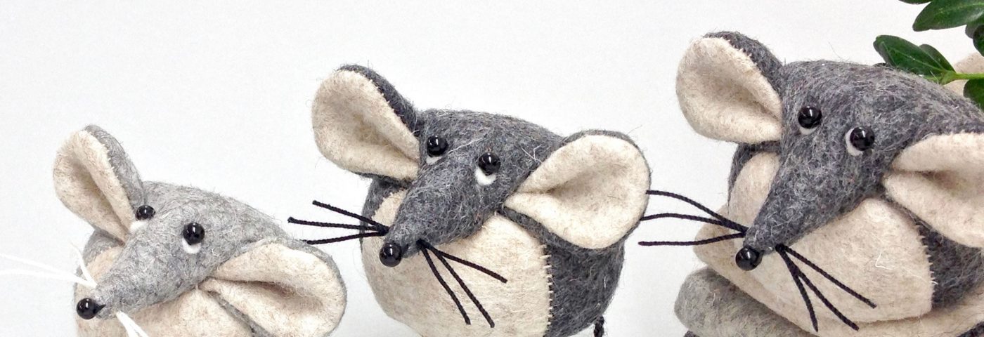 Laura Mirjami fabric mice
