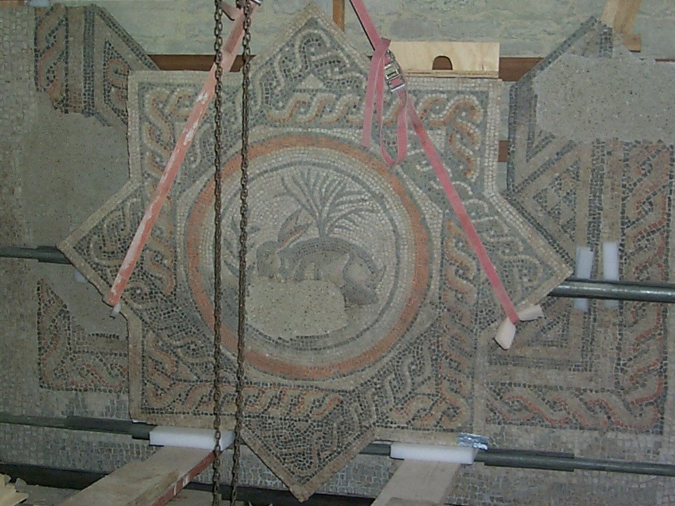Hare mosaic