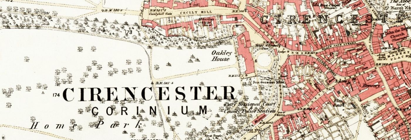 Cirencester map