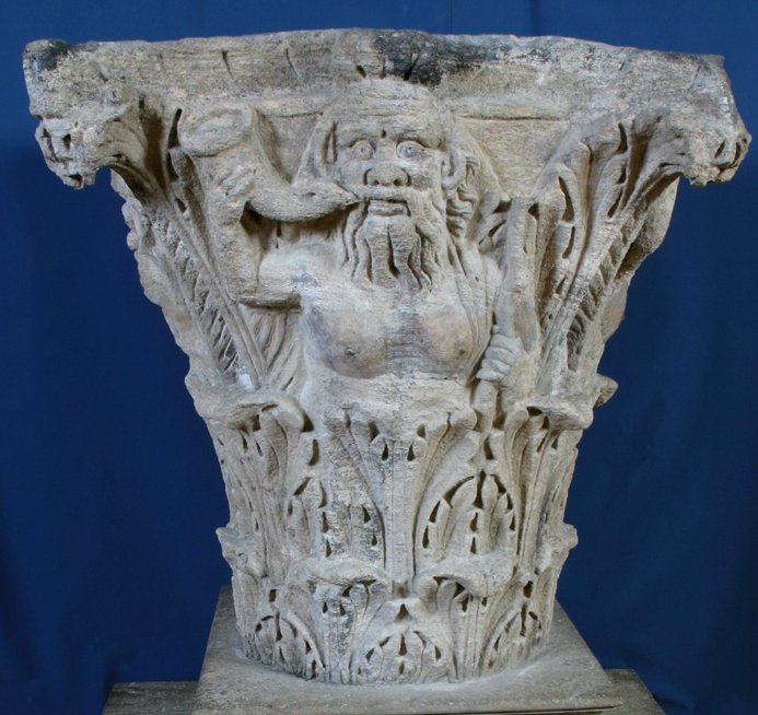 Jupiter column, Silenus
